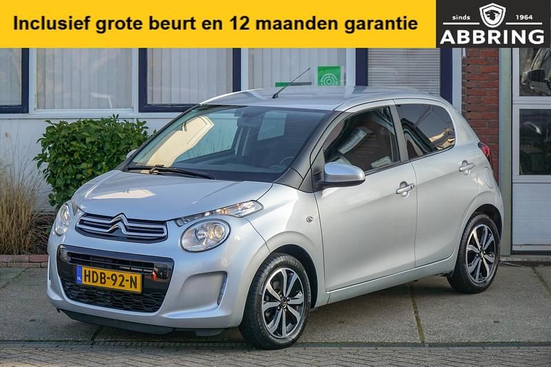 Grijs Gebruikt 2021 Citroën C1 Shine Hatchback | € 10.650 (Eerlijke prijs) - Afbeelding 1/3