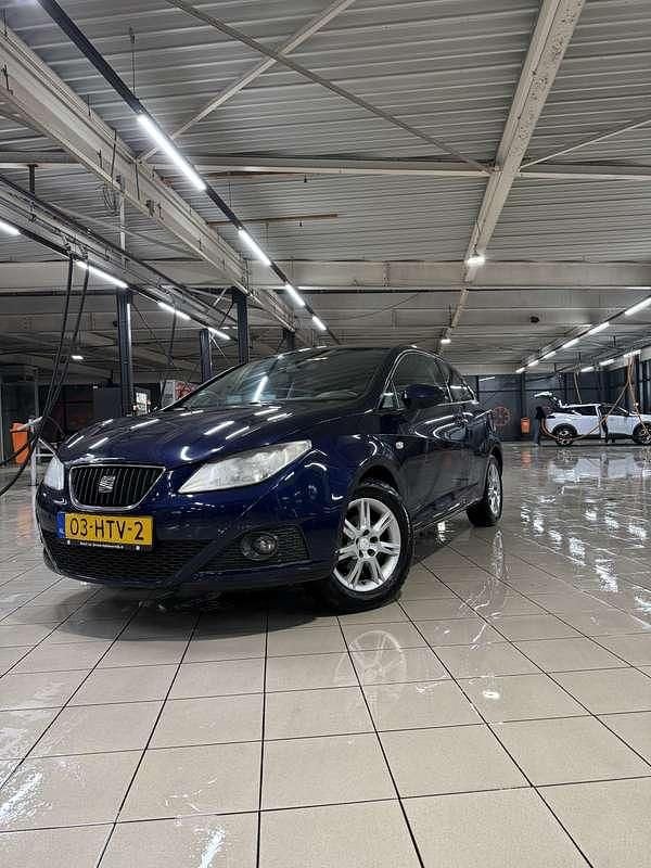 Occasion Seat Ibiza Stylance 86 PK (63 kW) 2009 Blauw MPV