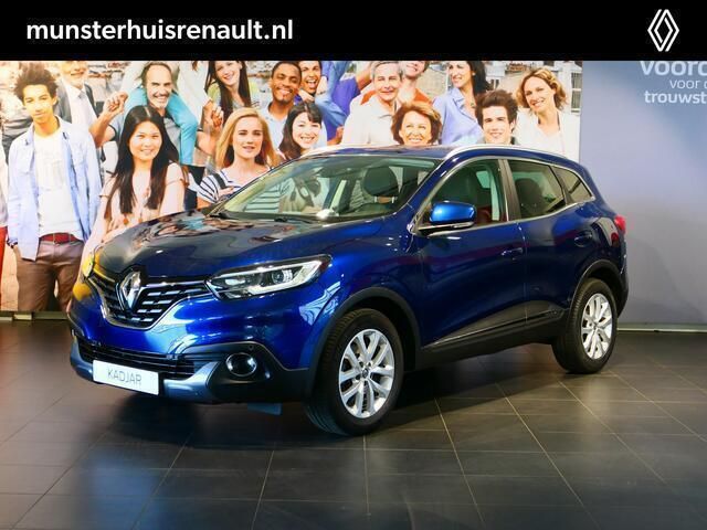 Bleu cosmos rpr (donker blauw metallic) Gebruikt 2016 Renault Kadjar Intens SUV | € 14.950 (Eerlijke prijs) - Afbeelding 1/4