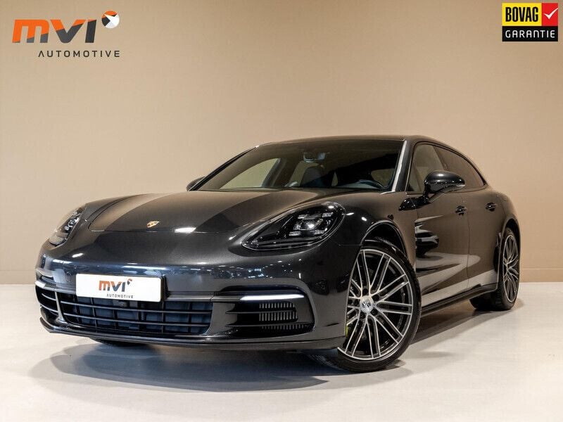 Grijs, metallic lak Gebruikt 2017 Porsche Panamera S E-Hybrid Sport Turismo Sedan | € 66.000 - Afbeelding 1/4