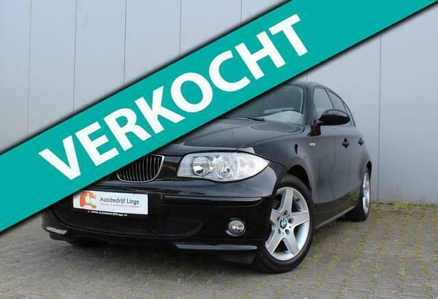 Zwart Gebruikt 2006 BMW 118 Hatchback | € 5.745 (Eerlijke prijs) - Afbeelding 1/4