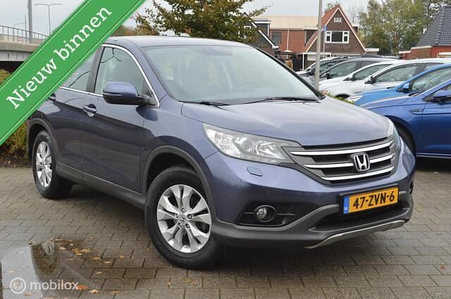 Blauw Gebruikt 2013 Honda CR-V Elegance SUV | € 12.950 (Eerlijke prijs) - Afbeelding 1/4