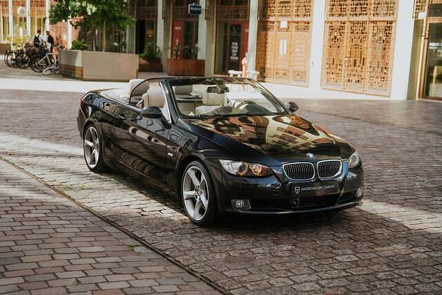 Zwart Gebruikt 2008 BMW 335 Cabriolet Executive Cabriolet | € 18.750 (Iets duurder) - Afbeelding 1/4