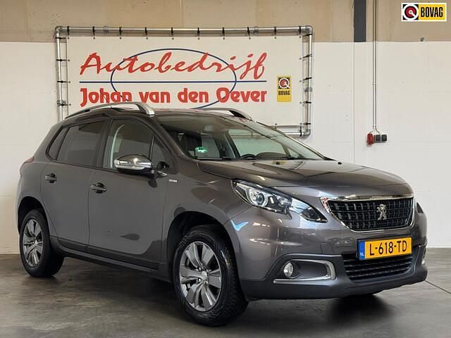 Grijs Occasion 2018 Peugeot 2008 Allure SUV | € 10.450 (Eerlijke prijs) - Afbeelding 1/4