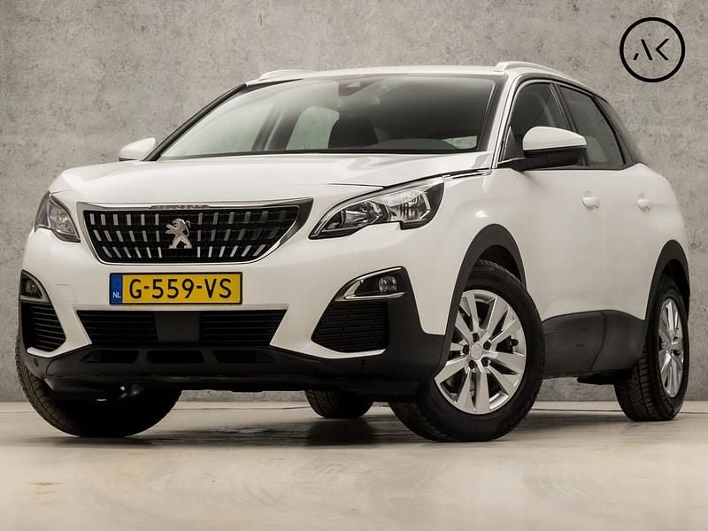 Wit Gebruikt 2020 Peugeot 3008 Sport SUV | € 15.445 (Super prijs) - Afbeelding 1/4
