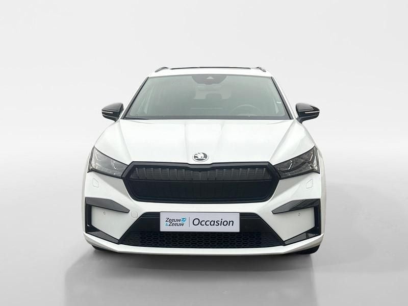 Occasion Skoda Enyaq iV SportLine 150 kW (204 PK) 2022 Moon white SUV