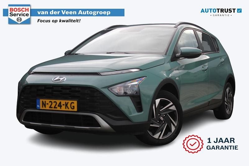 Groen Occasion 2021 Hyundai Bayon Comfort SUV | € 15.450 (Eerlijke prijs) - Afbeelding 1/4