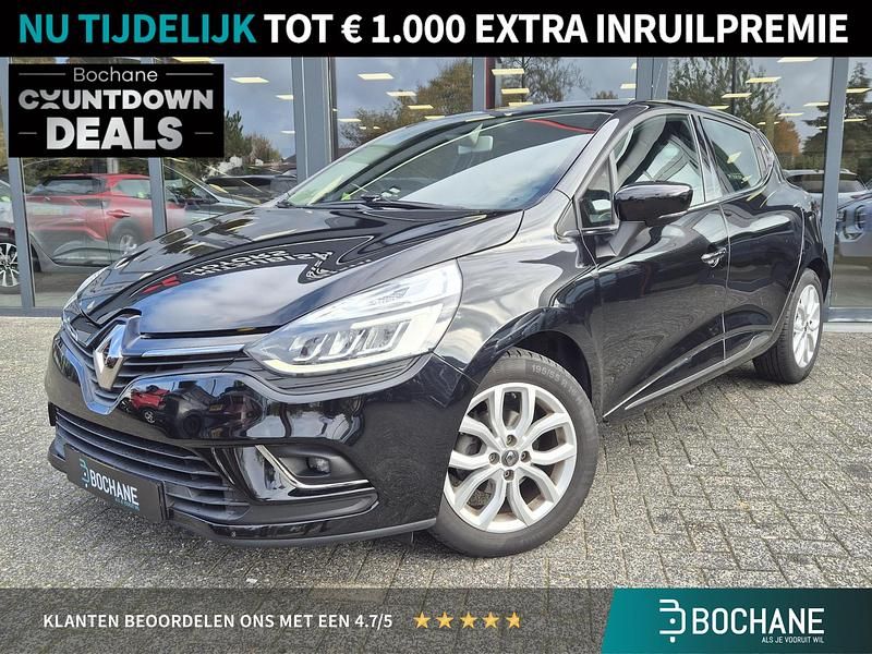 Zwart Gebruikt 2019 Renault Clio IV Intens Hatchback | € 13.195 (Eerlijke prijs) - Afbeelding 1/4