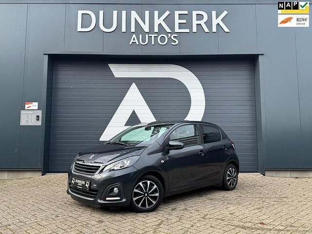 Grijs Gebruikt 2015 Peugeot 108 Active Hatchback | € 6.450 (Eerlijke prijs) - Afbeelding 1/4