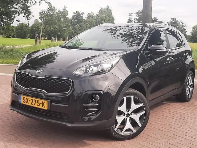 Zwart Gebruikt 2018 Kia Sportage SUV | € 21.950 (Duur) - Afbeelding 1/4