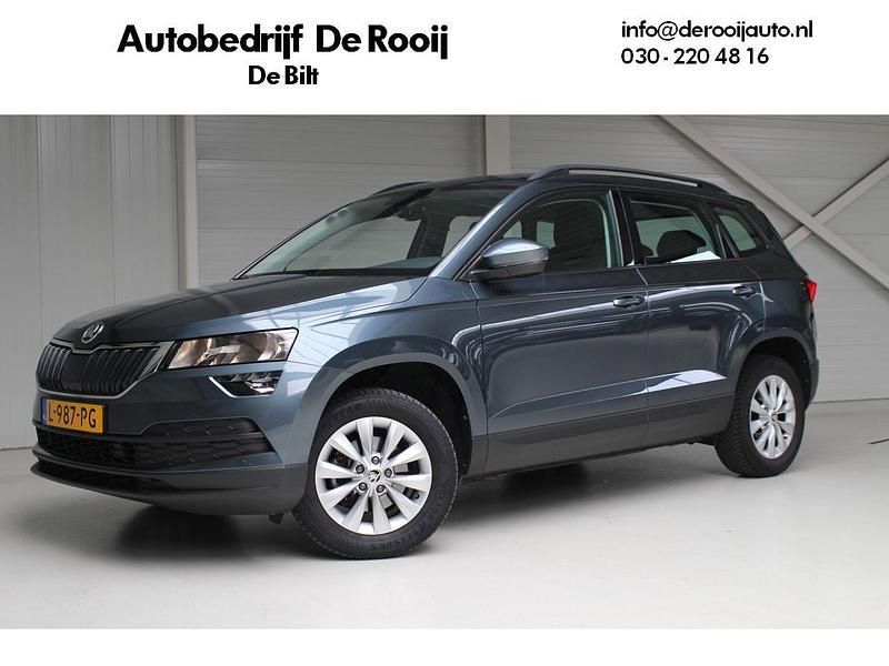 Grijs Gebruikt 2021 Skoda Karoq Business Line SUV | € 21.950 (Iets duurder) - Afbeelding 1/4