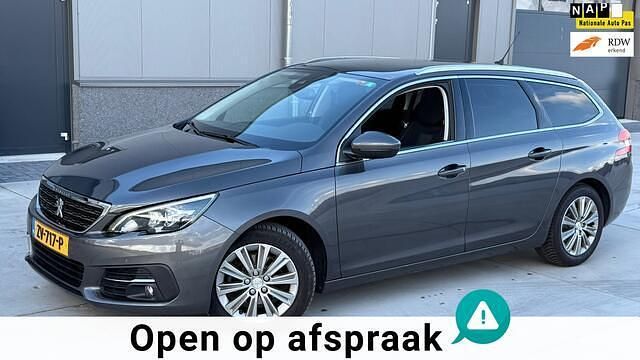Grijs Gebruikt 2019 Peugeot 308 SW Allure Stationwagen | € 7.199 (Goede deal) - Afbeelding 1/4
