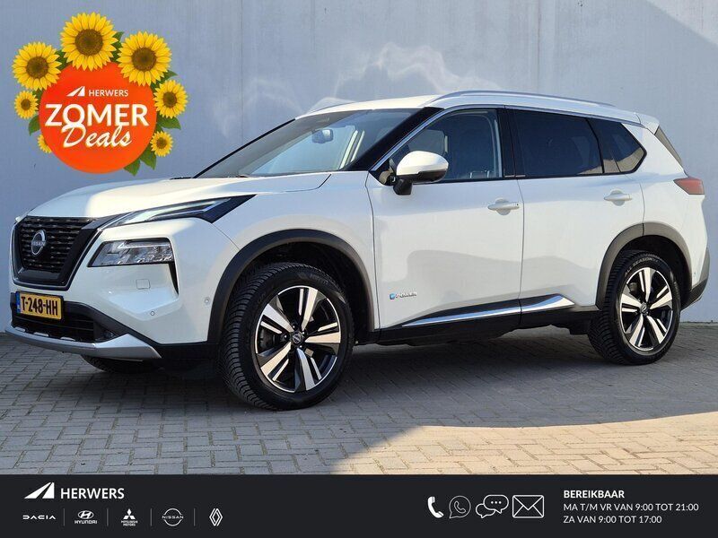 Wit Gebruikt 2023 Nissan X-Trail Tekna SUV | € 39.885 (Eerlijke prijs) - Afbeelding 1/4