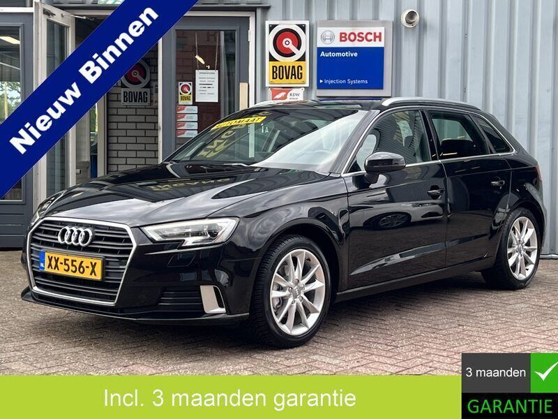 Zwart Gebruikt 2018 Audi A3 Design Hatchback | € 15.950 (Iets duurder) - Afbeelding 1/4