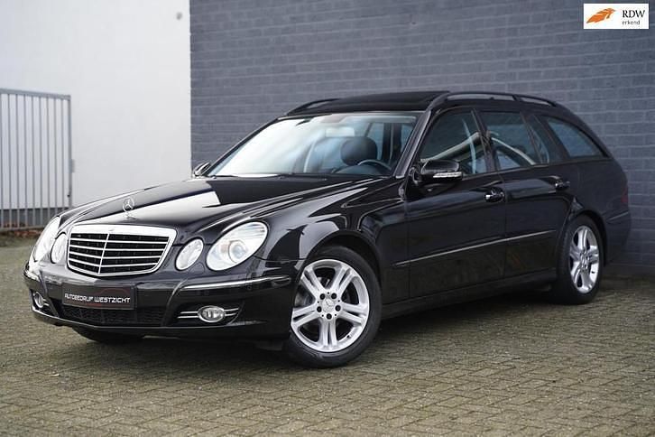 Occasion Mercedes E200 Avantgarde 184 PK (135 kW) 2009 Zwart (metallic) Stationwagen