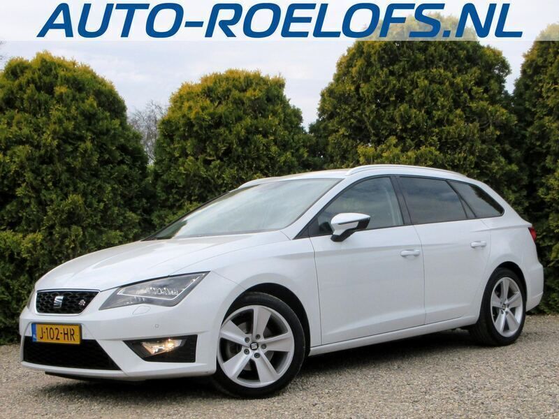 Wit Gebruikt 2015 Seat Leon FR Stationwagen | € 12.490 (Eerlijke prijs) - Afbeelding 1/4