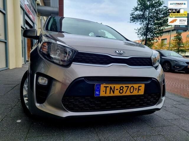 Grijs Gebruikt 2018 Kia Picanto Hatchback | € 8.850 (Goede deal) - Afbeelding 1/4