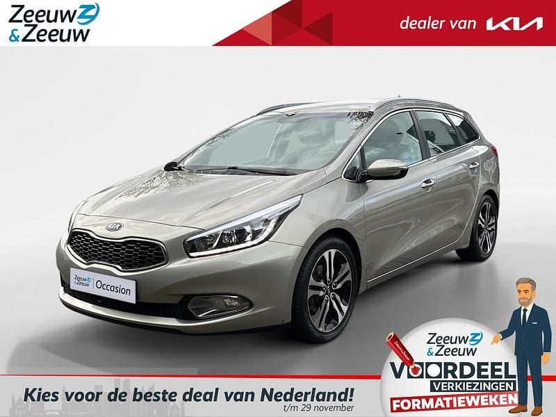 Grijs Gebruikt 2012 Kia Ceed Sportswagon Plus Stationwagen | € 10.945 (Duur) - Afbeelding 1/4