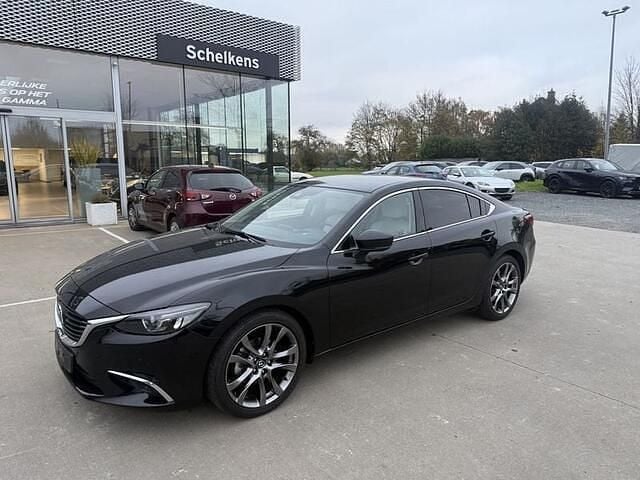 Zwart Gebruikt 2018 Mazda 6 Sedan | € 21.500 (Super prijs) - Afbeelding 1/4