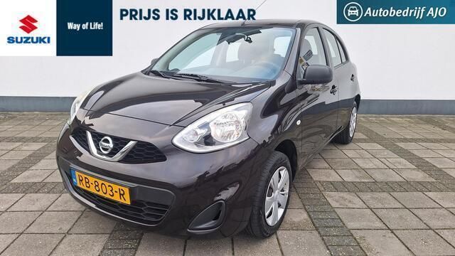 Blauw Gebruikt 2015 Nissan Micra Pack Hatchback | € 6.950 (Iets duurder) - Afbeelding 1/4