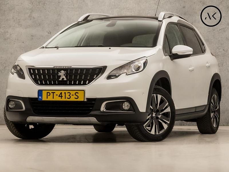 Wit Gebruikt 2017 Peugeot 2008 Sport SUV | € 11.945 (Eerlijke prijs) - Afbeelding 1/4