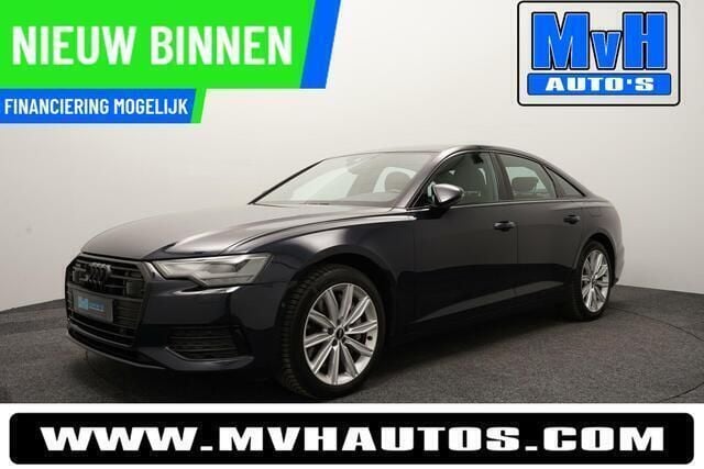 Blauw Gebruikt 2021 Audi A6 S-Line Sedan | € 33.499 (Super prijs) - Afbeelding 1/4