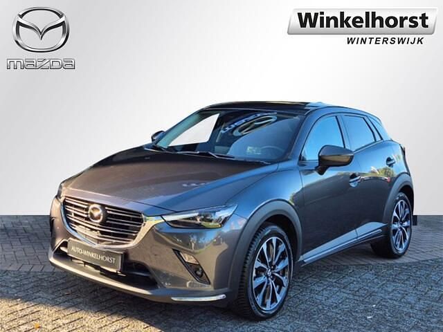Machine grey Gebruikt 2021 Mazda CX-3 SUV | € 24.745 - Afbeelding 1/4