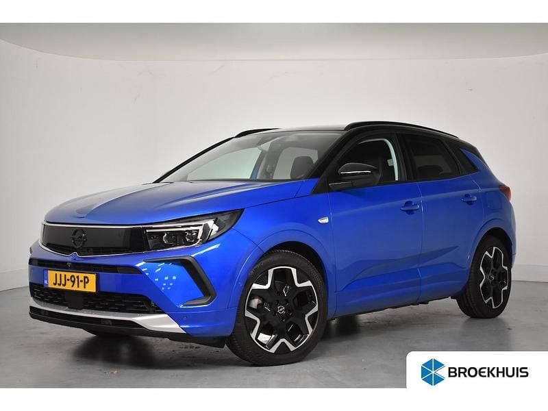 Blauw Occasion 2022 Opel Grandland X Ultimate SUV | € 26.400 (Iets duurder) - Afbeelding 1/4