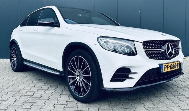 Occasion Mercedes GLC250 AMG line 211 PK (155 kW) 2016 Wit Coupé