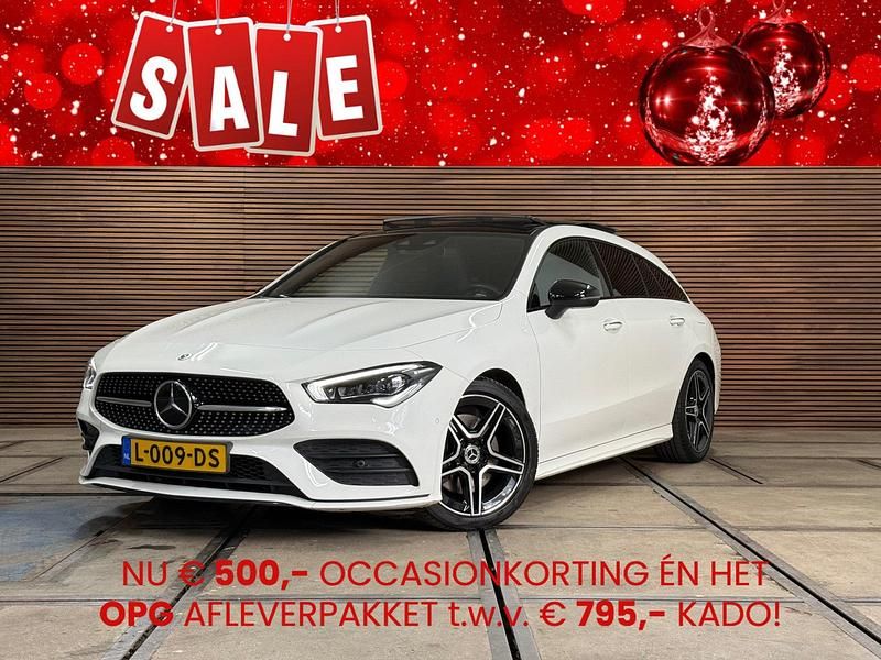 Wit Gebruikt 2021 Mercedes CLA200 Business Stationwagen | € 28.390 (Eerlijke prijs) - Afbeelding 1/4