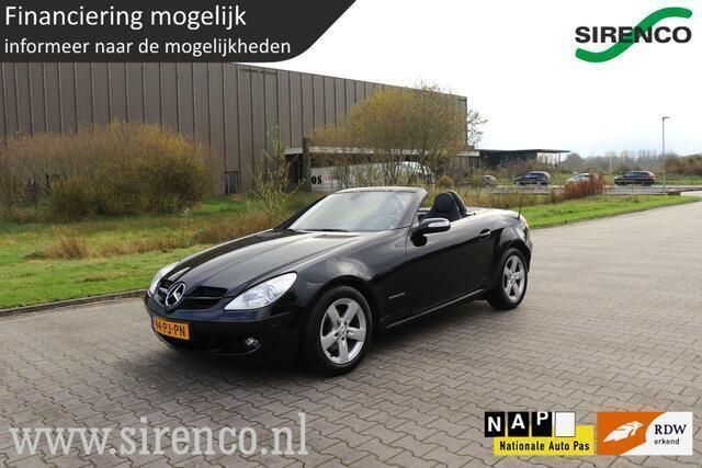 Zwart Gebruikt 2004 Mercedes SLK200 Cabriolet | € 9.939 (Eerlijke prijs) - Afbeelding 1/4