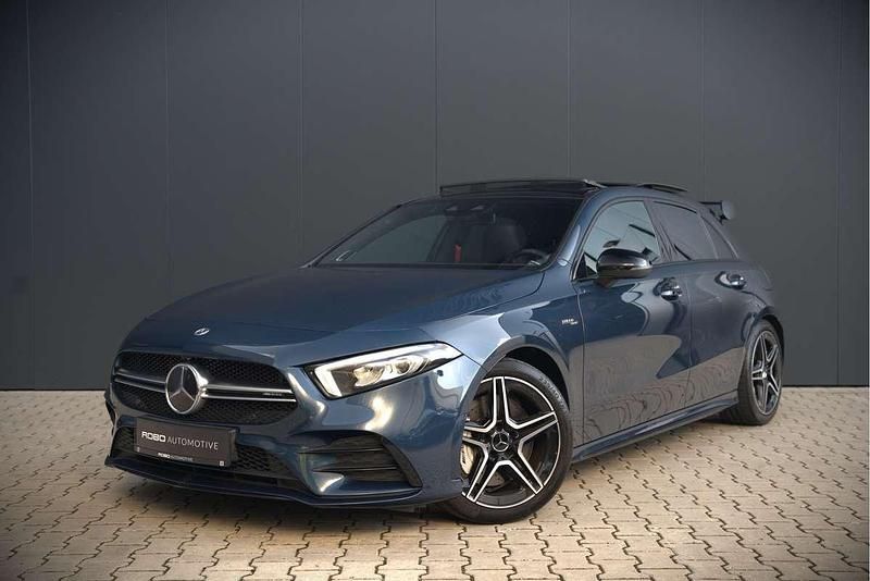 Blauw Gebruikt 2022 Mercedes A35 AMG AMG Hatchback | € 46.945 (Super prijs) - Afbeelding 1/4
