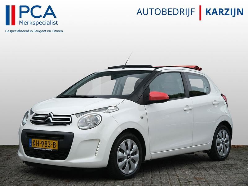 Wit Gebruikt 2016 Citroën C1 Feel Hatchback | € 8.450 (Iets duurder) - Afbeelding 1/4