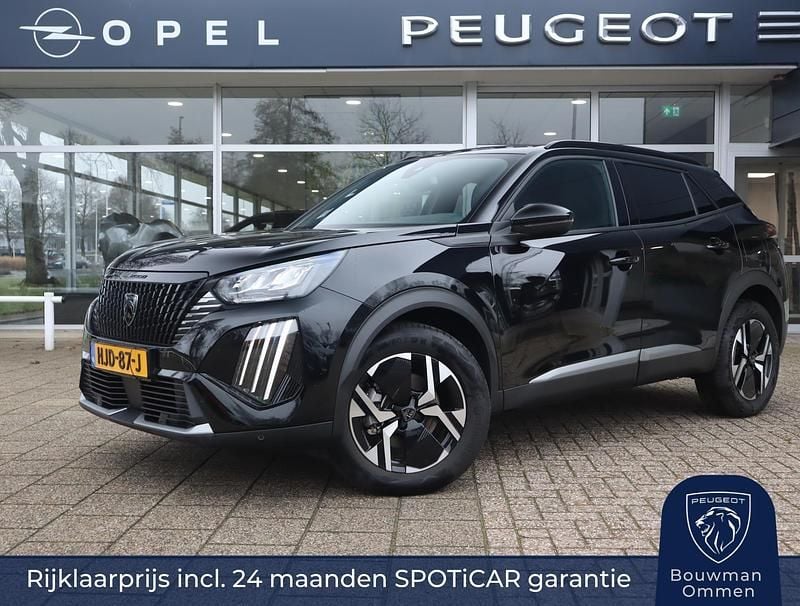 Zwart (parellak) Occasion 2025 Peugeot 2008 Allure SUV | € 28.950 (Goede deal) - Afbeelding 1/4