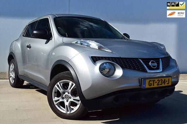 Grijs Gebruikt 2011 Nissan Juke Visia SUV | € 7.488 (Eerlijke prijs) - Afbeelding 1/4