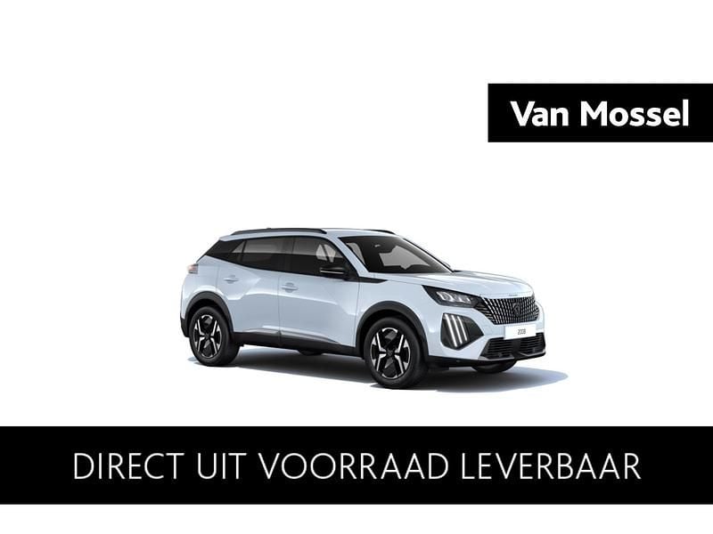 Blanc okenite (wit metallic) Nieuw 2025 Peugeot 2008 Allure SUV | € 40.338 (Eerlijke prijs) - Afbeelding 1/4