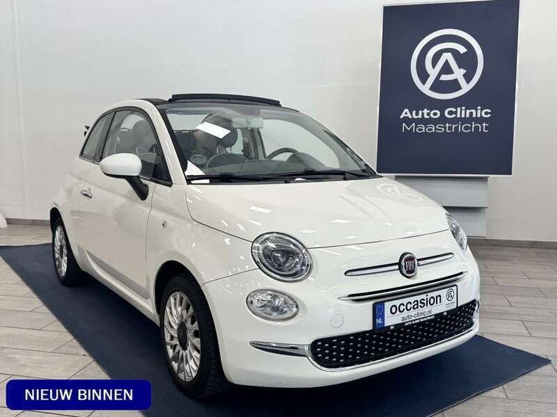 Wit Gebruikt 2015 Fiat 500C Connect Cabriolet | € 8.945 (Eerlijke prijs) - Afbeelding 1/2