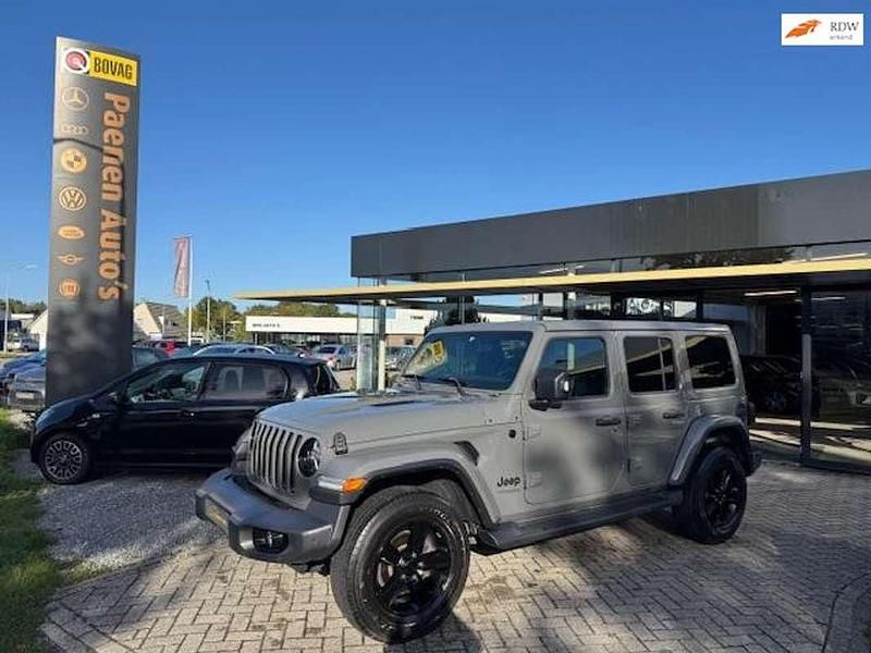 Grijs Gebruikt 2020 Jeep Wrangler Unlimited SUV | € 44.999 (Duur) - Afbeelding 1/4