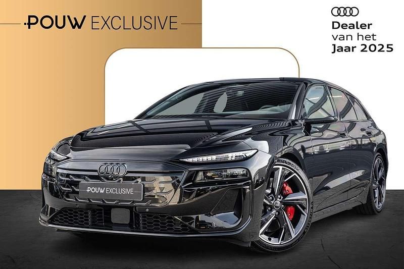 Zwart Nieuw 2025 Audi A6 e-tron S-Line Stationwagen | € 102.950 - Afbeelding 1/4