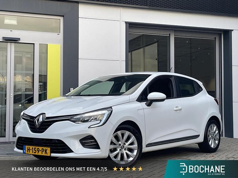 Wit Gebruikt 2020 Renault Clio V Zen Hatchback | € 13.240 (Eerlijke prijs) - Afbeelding 1/4