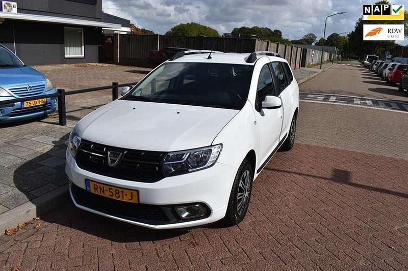 Wit Gebruikt 2018 Dacia Logan MCV Lauréate MPV | € 8.350 (Eerlijke prijs) - Afbeelding 1/4