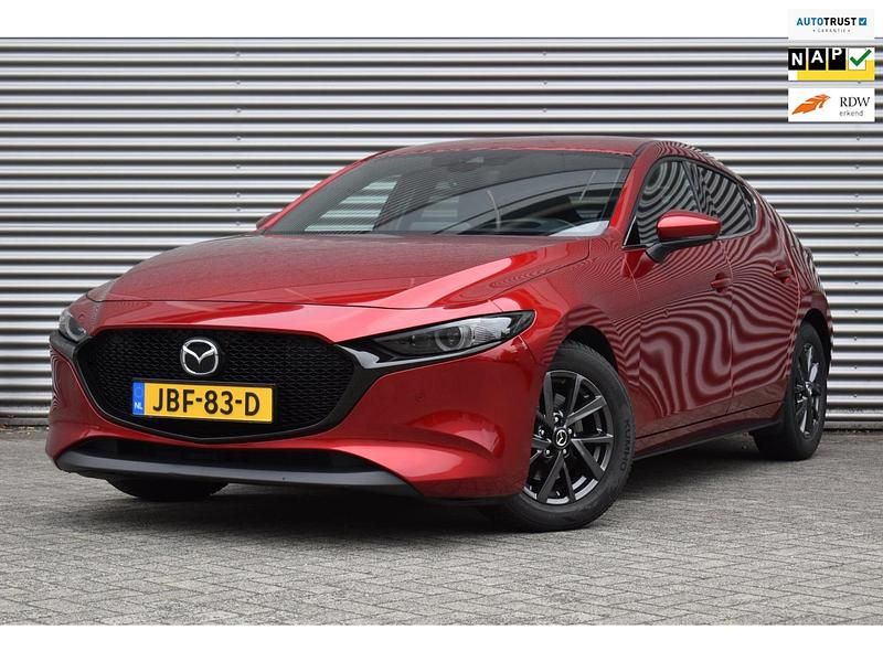 Rood Gebruikt 2022 Mazda 3 Hatchback | € 22.750 (Eerlijke prijs) - Afbeelding 1/3