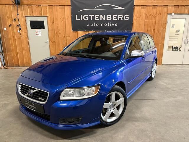 Blauw Occasion 2007 Volvo V50 R-Design Stationwagen | € 9.999 - Afbeelding 1/4