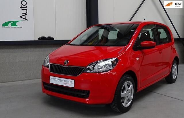 Rood Gebruikt 2014 Skoda Citigo Ambition Hatchback | € 4.999 (Eerlijke prijs) - Afbeelding 1/4