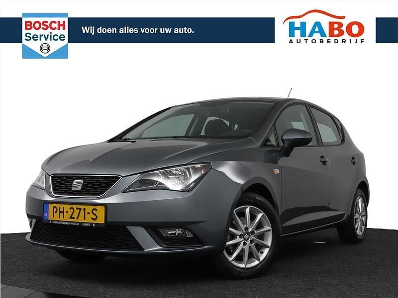Grijs Gebruikt 2017 Seat Ibiza CONNECT Hatchback | € 10.845 (Eerlijke prijs) - Afbeelding 1/4