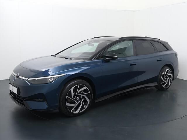 Blauw Nieuw 2025 VW ID.7 Pro Hatchback | € 55.588 (Eerlijke prijs) - Afbeelding 1/4