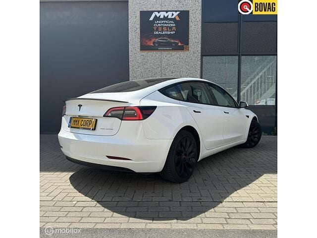 Occasion Tesla Model 3 Long Range AWD 324 kW (441 PK) 2022 Wit Sedan