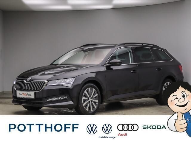 Zwart Gebruikt 2023 Skoda Superb Ambition Stationwagen | € 48.044 - Afbeelding 1/4