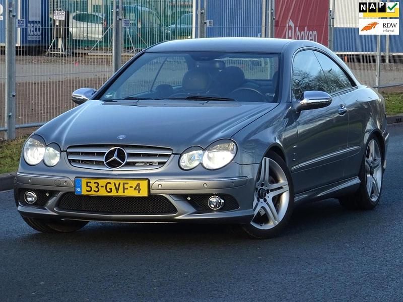 Occasion Mercedes CLK280 Avantgarde 231 PK (169 kW) 2008 Grijs Coupé