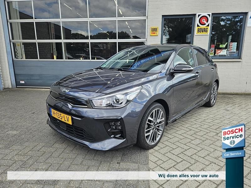 Grijs Gebruikt 2020 Kia Rio GT-Line Hatchback | € 14.950 (Eerlijke prijs) - Afbeelding 1/4